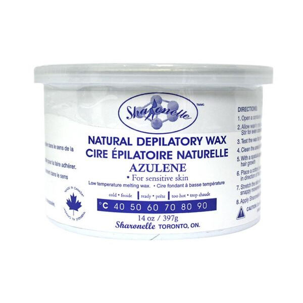 SHARONELLE NATURAL DEPILATORY WAX 14oz