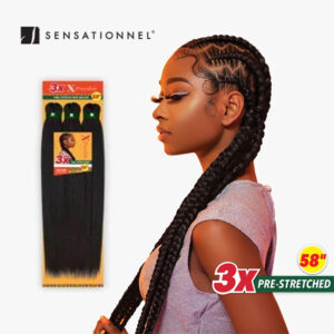 SENSATIONNEL 3X PRE-STRETCHED BRAID 58"