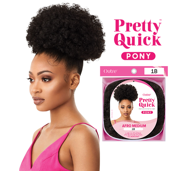 OUTRE Pretty Quick PONY - Afro Medium