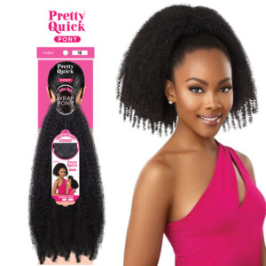 OUTRE Pretty Quick Wrap PONY - Springy Afro