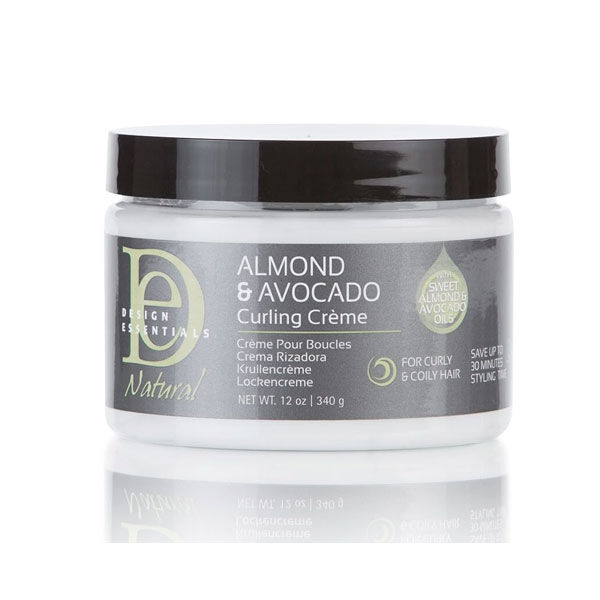 DESIGN ESSENTIALS Almond & Avocado Curling Crème 12oz