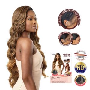 OUTRE Melted Hairline Synthetic HD Lace Front Wig- ARIES