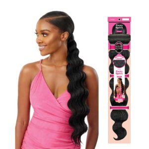 OUTRE Pretty Quick WRAP PONY -  Finger Wave 24"