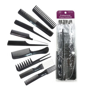 ANA BEAUTY Professional 10 pcs Comb Kit #ABR0178BK