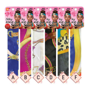 BEAUTY TOWN Silky Edge Laying Scarf #08478