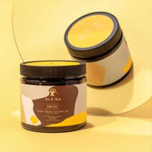 As I Am Pure Oils Extra Virgin Coconut Oil 15oz