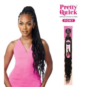 OUTRE Pretty Quick PONY - BOHO BOX BRAID 32"