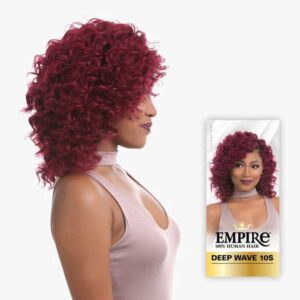 SENSATIONNEL EMPIRE 100% HUMAN HAIR WEAVE - DEEP WAVE 10S 3PCS