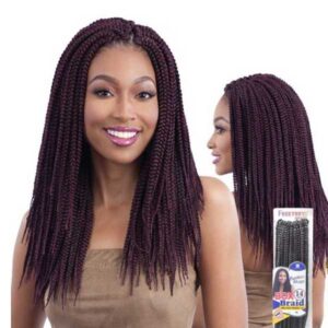 SHAKE-N-GO FreeTress BRAID - BOX Braid Medium Crochet Braid 14"