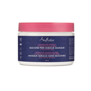 Shea Moisture Sugarcane Extract & Meadowfoam Seed Silicone Free Miracle Masque 12oz