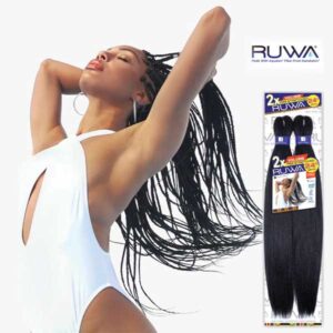 Sensationnel African collection RUWA 2X VOLUME PRE-STRETCHED BRAID 24”