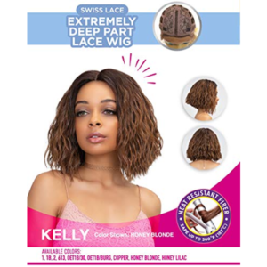 Janet Collection Swiss Lace Wig – KELLY