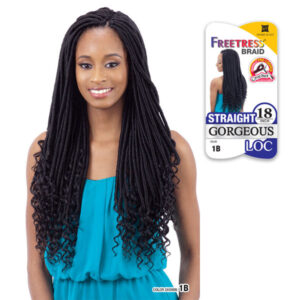 Shake-N-Go Freetress Straight Gorgeous Loc Braid 18"