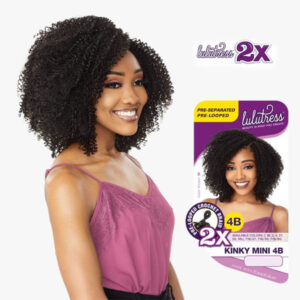 SENSATIONNEL LULUTRESS CROCHET BRAID - 2X 4B KINKY MINI
