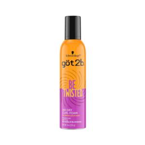SCHWARZKOPF Got2b Be Twisted Air Dry Curl Foam 8oz