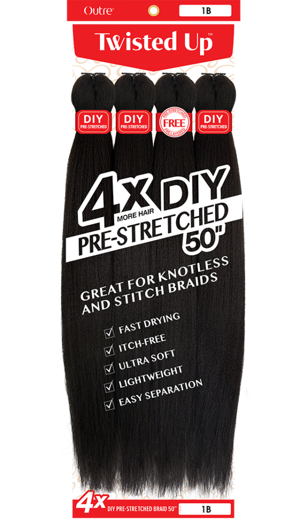 Outre X-PRESSION TWISTED UP 4X DIY PRE-STRETCHED BRAID 50" - Image 2