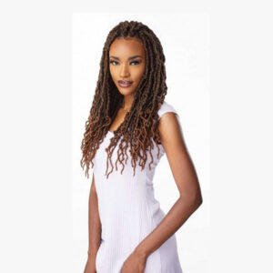 SENSATIONNEL LULUTRESS CROCHET BRAID - 3X DISTRESSED LOCS 18"