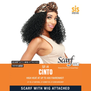 ZURY SIS SYNTHETIC SCARF WIG - SF H CINTO