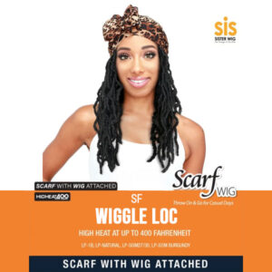ZURY SIS SYNTHETIC SCARF WIG - SF WIGGLE LOC