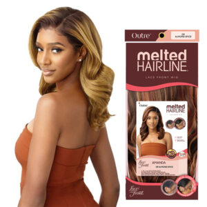 OUTRE Melted Hairline Synthetic Lace Front Wig - AMANDA