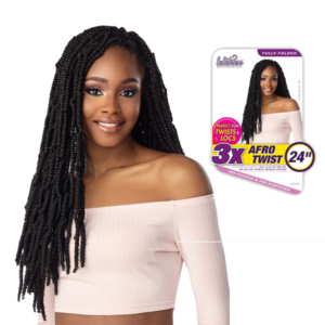 SENSATIONNEL LULUTRESS CROCHET BRAID-3X AFRO TWIST 24"