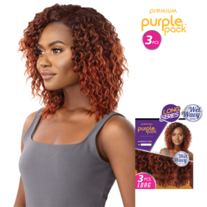 OUTRE PURPLE PACK LONG 3PCS-WET & WAVY-BEACH CURL