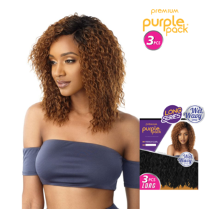 OUTRE PURPLE PACK LONG 3PCS-WET & WAVY-French Curl