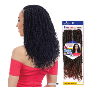 SHAKE-N-GO FREETRESS 2X SPRING TWIST 12"