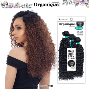 SHAKE-N-GO MASTERMIX ORGANIQUE MAUI CURL 3PCS 14"16"18"