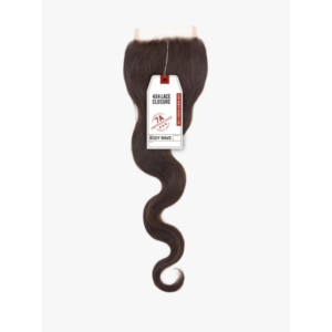 Sensationnel 100% Virgin Remy Human Hair Closure 4X4 7A (Bare&Natural) - BODY WAVE