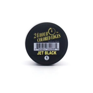 EBIN 24 HOUR EDGE TAMER COLORED - JET BLACK