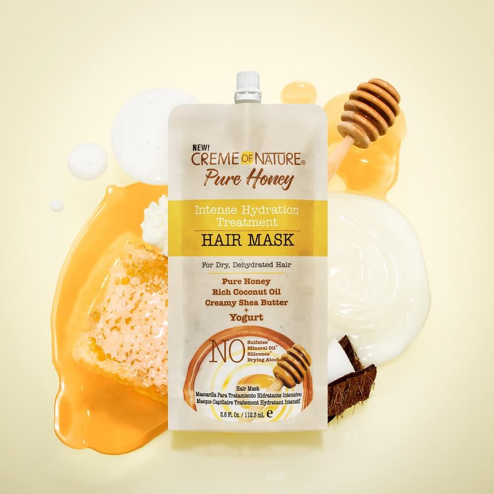 Homemade Hair Mask And Ingredients For Moisturizing Honey Egg Yogurt Aloe  On White Background Stock Photo - Download Image Now - iStock