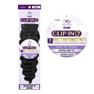 Outre MYTRESSES Purple Label CLIP IN 7PCS- CRYSTAL DEEP 14"
