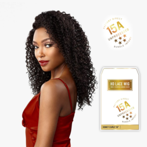 SENSATIONNEL HD LACE WIG 15A HD KINKY CURLY 16"
