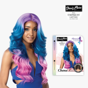 SENSATIONNEL SYNTHETIC HAIR EMPRESS LACE FRONT WIG EAR TO EAR SHEAR MUSE-CHANA