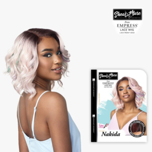 SENSATIONNEL SYNTHETIC HAIR EMPRESS LACE FRONT WIG EAR TO EAR SHEAR MUSE-NAKIDA