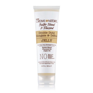 Creme of Nature Butter Blend & Flaxseed Double Duty Elongate & Define Jelly 8.4oz