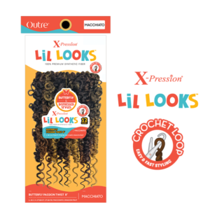 Outre X-PRESSION LIL LOOKS BUTTERFLY PASSION TWIST 8"