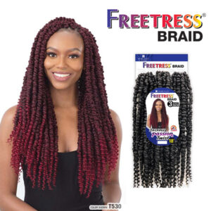 Shake-N-Go Freetress Braid - 3X LARGE PASSION TWIST 18"