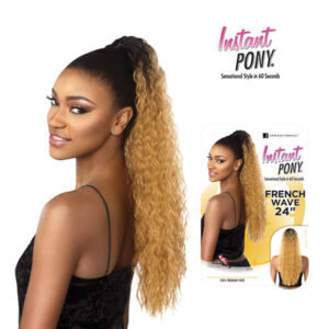 SENSATIONNEL  Instant Pony - FRENCH WAVE 24"