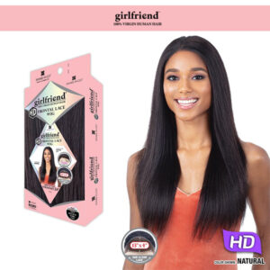 SHAKE-N-GO GIRLFRIEND 100% VIRGIN HUMAN HAIR HD 13"X4" - STRAIGHT 24"