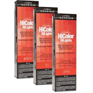 L'OREAL HiColor HiLights RED HIGHLIGHTS