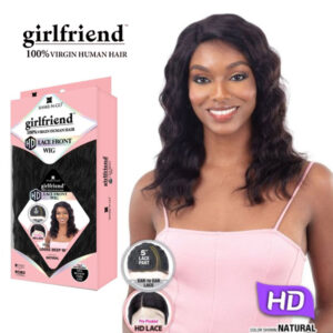 SHAKE-N-GO GIRLFRIEND 100% VIRGIN HUMAN HAIR HD LACE FRONT WIG - LOOSE DEEP 18"