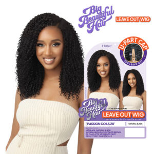 OUTRE BIG BEAUTIFUL LEAVE OUT WIG - PASSION COILS 20″
