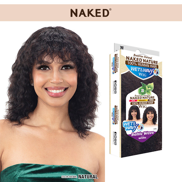 Shake-N-Go NAKED NATURE WET & WAVY 100% HUMAN HAIR WIG – BALTIC WAVE -  Canada wide beauty supply online store for wigs, braids, weaves,  extensions, cosmetics, beauty applinaces, and beauty cares