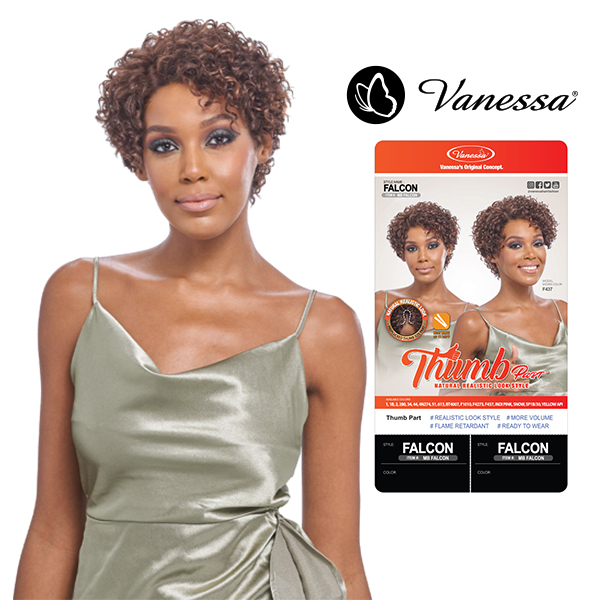 VANESSA THUMB PART SYNTHETIC HAIR WIG - MB FALCON - Canada wide beauty  supply online store for wigs, braids, weaves, extensions, cosmetics, beauty  applinaces, and beauty cares