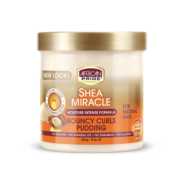 AFRICAN PRIDE Shea Butter Miracle Curl Pudding 15oz Canada wide