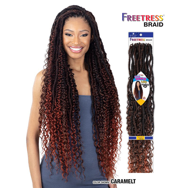 SHAKE-N-GO FREETRESS BRAID - BOHO HIPPIE LOC 30 - Canada wide