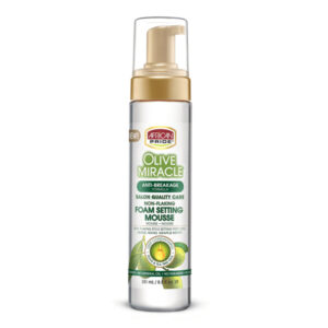African Pride Olive Miracle Foam Setting Mousse 8.5oz