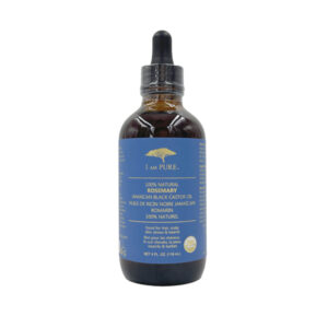 I AM PURE 100% NATURAL JAMAICAN BLACK CASTOR OIL -ROSEMARY 4OZ